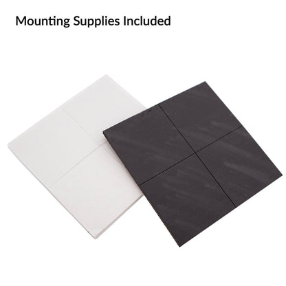 8.5" X 11" Magnetic Dry Erase Board w/ Marker &amp; 2 Magnets